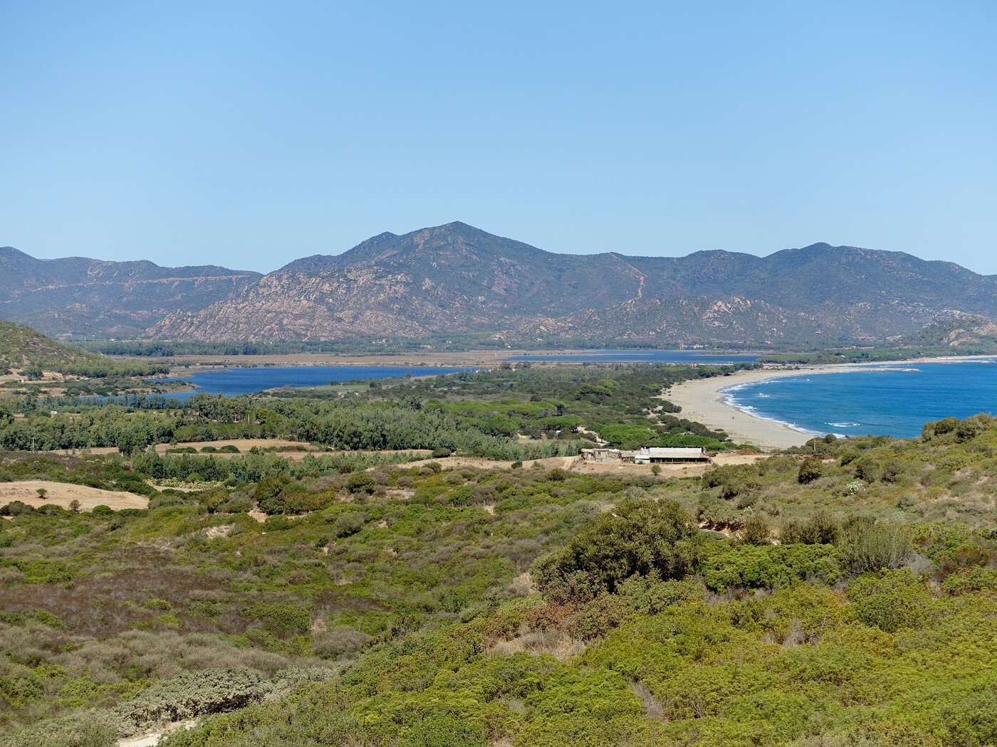Spiaggia di Feraxi, feiner Sandstrand auf Sardinien