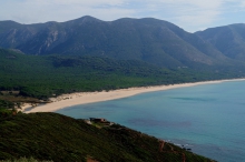 Portixeddu, feiner Sandstrand auf Sardinien