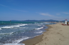 Marina di Grosseto, feiner Sandstrand in der Toskana<p></p>