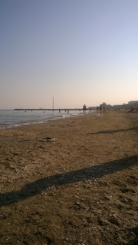 Sandstrand Lido di Venezia, Venetien