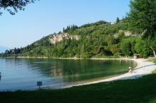 Steinstrand Baia Delle Sirene, Gardasee