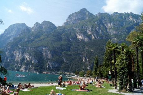 Kiesstrand Riva, Gardasee