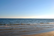 feiner Sandstrand Follonica, Toskana