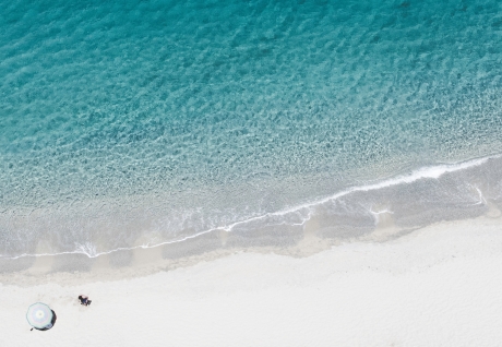 feiner Sandstrand Spiaggia Di Tropea, Kalabrien
