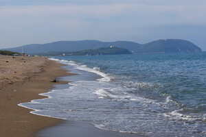 San Vincenzo, Sandstrand in der Toskana<p></p>