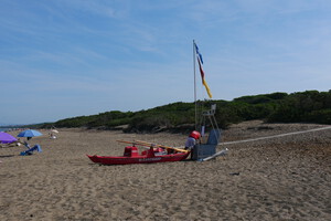 San Vincenzo, Sandstrand in der Toskana<p></p>