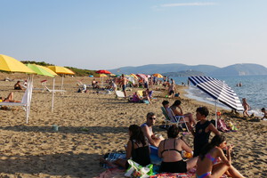 San Vincenzo, Sandstrand in der Toskana<p></p>