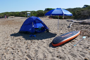 San Vincenzo, Sandstrand in der Toskana<p></p>