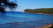 feiner Sandstrand Baratti, Toskana