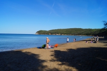 Baratti, feiner Sandstrand in der Toskana<p></p>