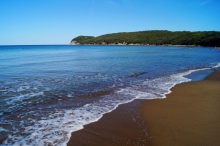 Baratti, feiner Sandstrand in der Toskana<p></p>