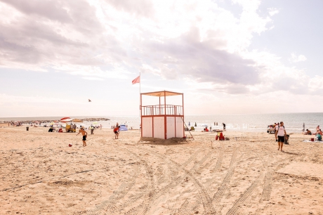 feiner Sandstrand Spiaggia Di Punta Sabbioni, Venetien