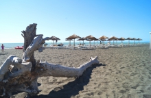 Sandstrand Belneare, Latium